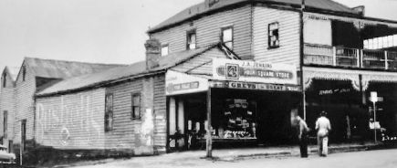 Weatherboard Shopfront with veranda