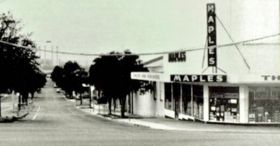 Maples shopfront on Morwell corner