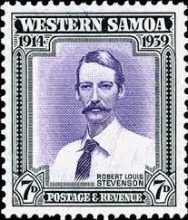 Stamps - Robert Louis Stevenson Portrait