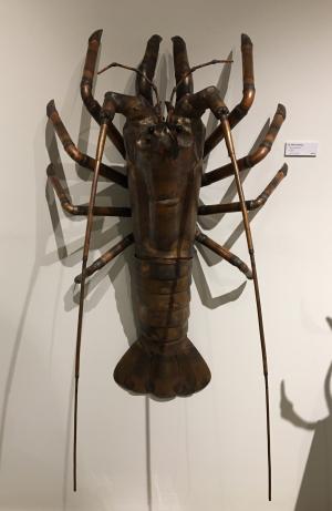 Yinnar Scupture 2021 - Lobster (metal)