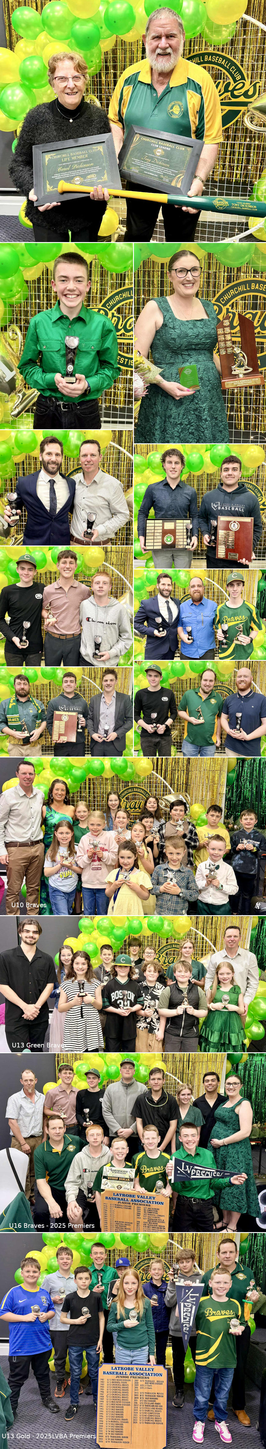 Collage of members and team photos