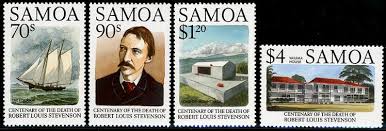Stamps Robert Louis Stevenson Set