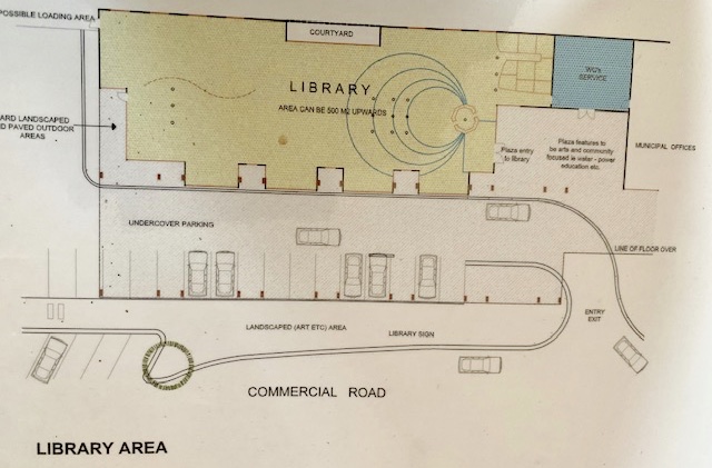 Morwell Proposed Admin Building (1935) - Plan - Library
