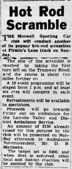 Newspaper ad for 
