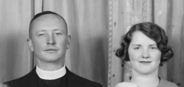 Portrait of Rev and Mrs Benn
