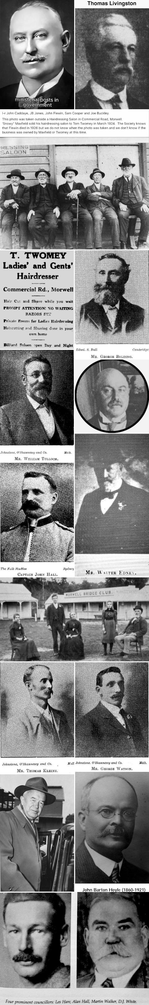 Many gentlemen of the late 19th and ealy 20th centuries