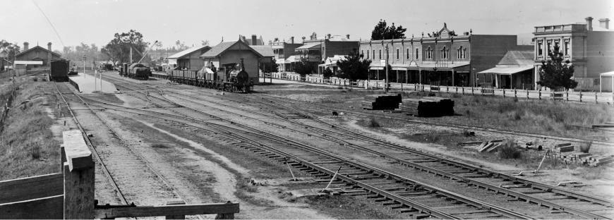 Morwell Railway Yard