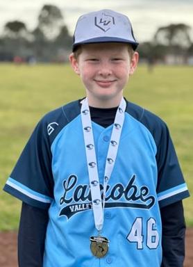 LVBA U12 MVP Hunter Duncan #46