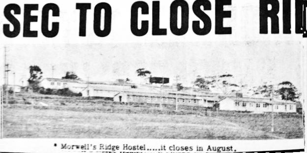 Hostel on the Ridge from newspaper article